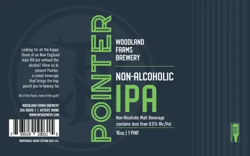 Woodland Farms Brewery Non-Alcoholic Pointer