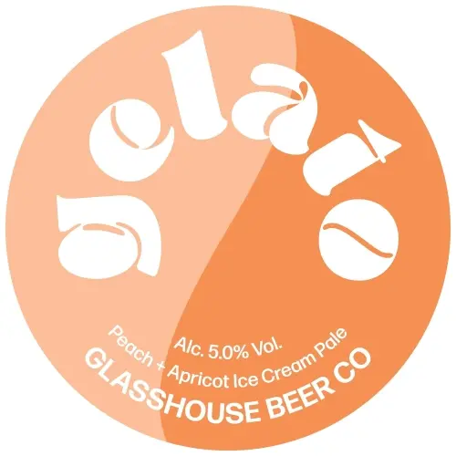 Glasshouse Beer Co Gelato Peach + Apricot