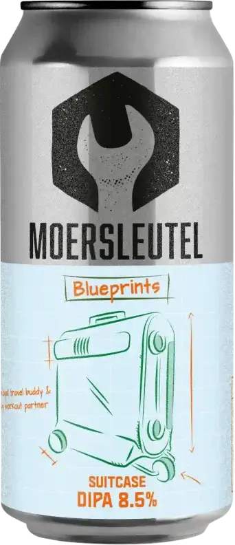 Moersleutel Craft Brewery Blueprints - Suitcase