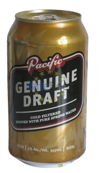 Pacific Western Brewing Company Genuine Draft