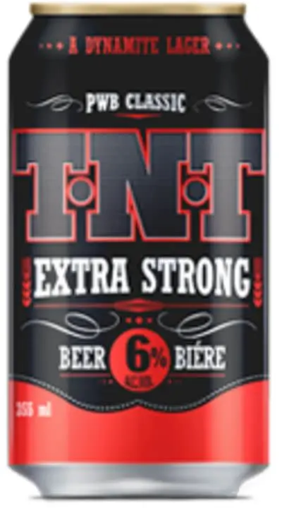 Pacific Western Brewing Company PWB Classic TNT Extra Strong 6%