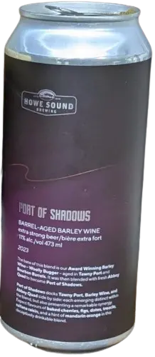 Howe Sound Brewing Port of Shadows