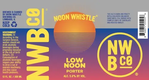 Noon Whistle Brewing Company Low Noon