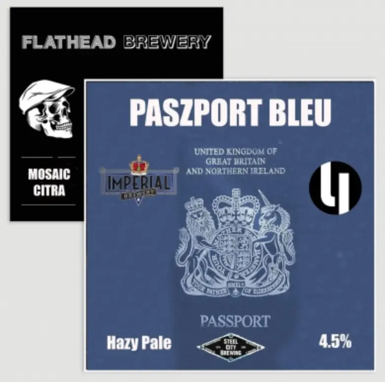 Flathead Brewery Paszport Bleu