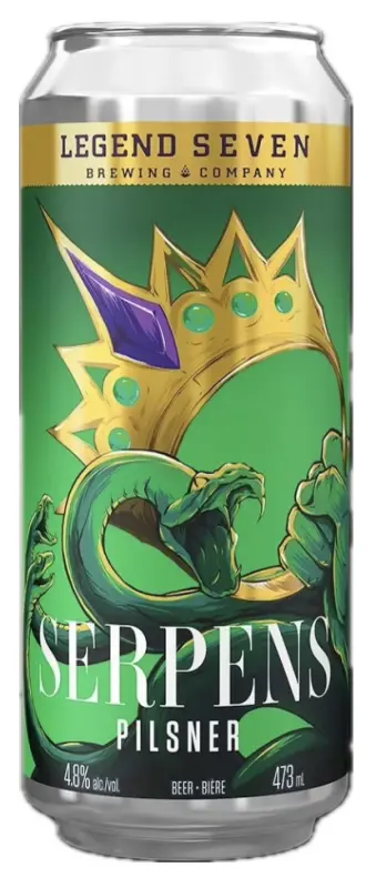 Legend 7 Brewing Company Serpens Pilsner