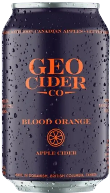 Geo Cider Blood Orange Apple