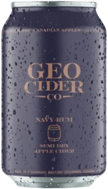 Geo Cider Navy Rum