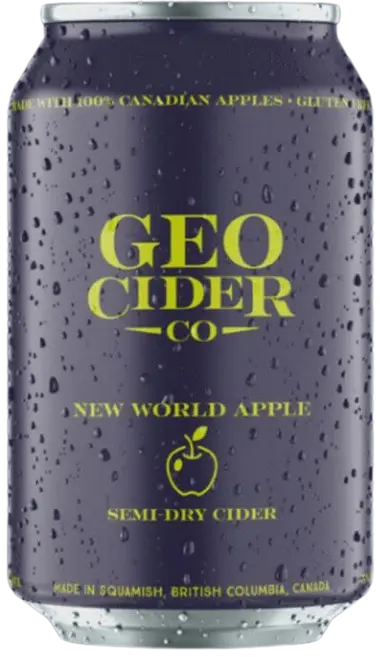 Geo Cider New World Apple