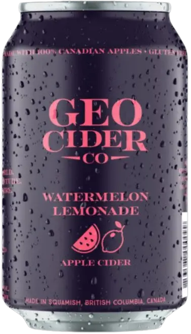 Geo Cider Watermelon Lemonade