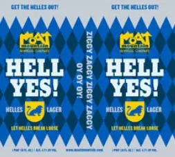 Moat Mountain Brewing Company Hell Yes! Helles Lager