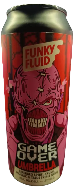 Funky Fluid Game Over: Umbrella