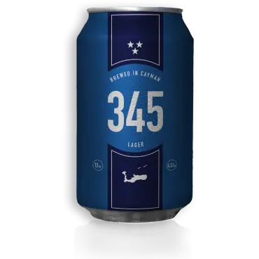 The Cayman Islands Brewery (CAYBREW) 345 Lager