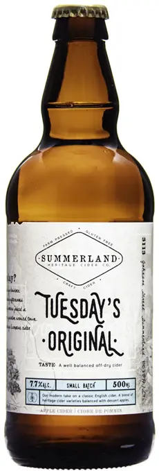 Summerland Heritage Cider Tuesday's Original