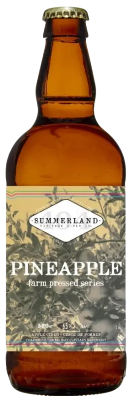 Summerland Heritage Cider Farm Pressed - Pineapple