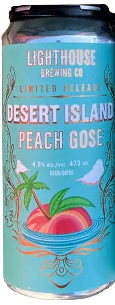 Lighthouse Brewing Desert Island Peach Gose