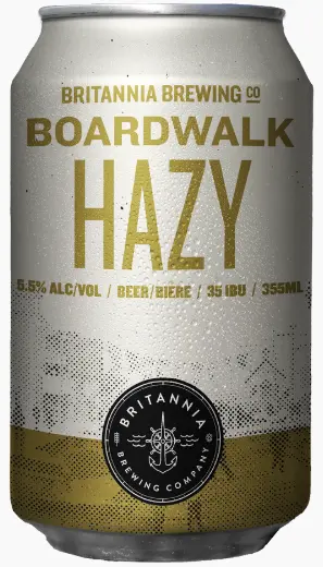 Britannia Brewing Company Boardwalk Hazy Pale