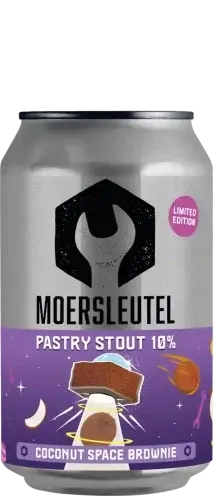 Moersleutel Craft Brewery Coconut Space Brownie