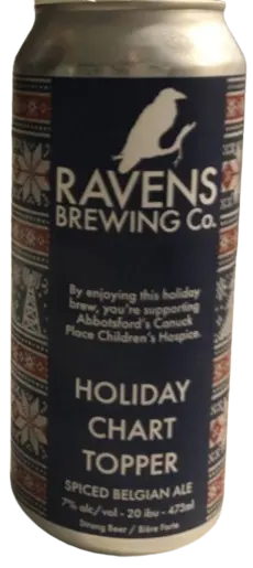 Ravens Brewing Holiday Chart Topper