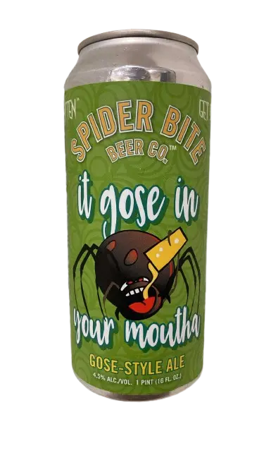 Spider Bite Beer Company It Gose In Your Mouth