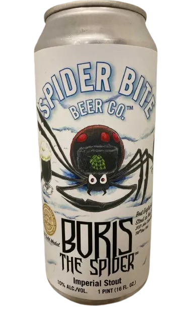 Spider Bite Beer Company Boris the Spider