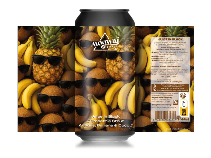 Mogwaï Beer Co. Juice In Black