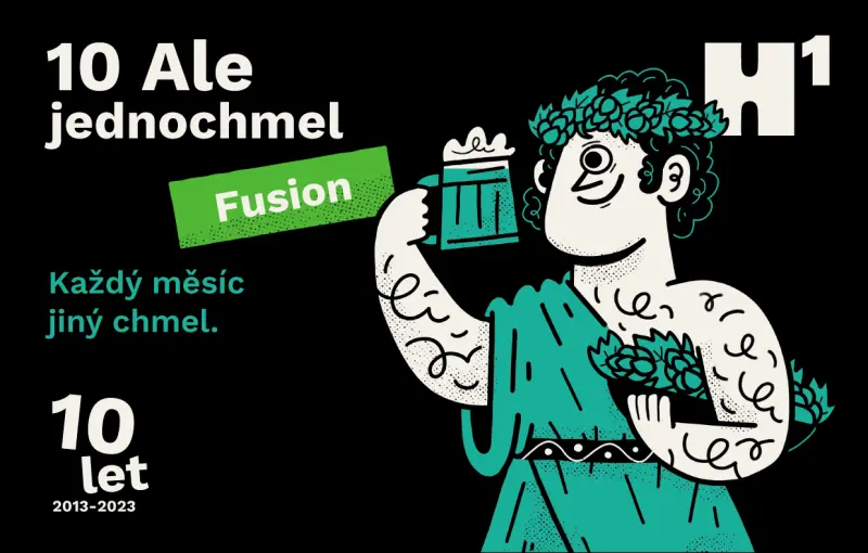 Pivovar Hostivar 10 Ale Jednochmel - Fusion