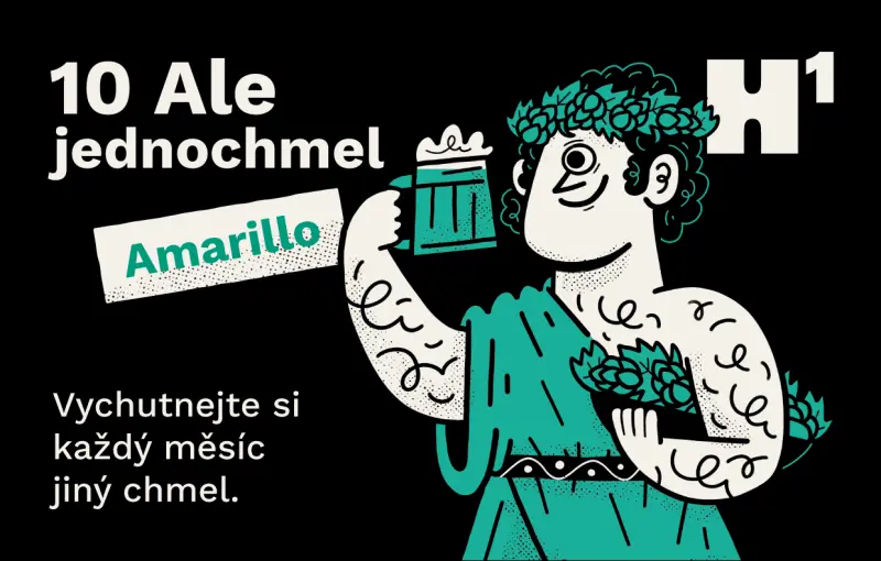 Pivovar Hostivar 10 Ale Jednochmel - Amarillo