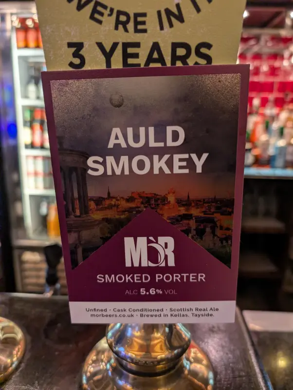 MòR Brewing Auld Smokey