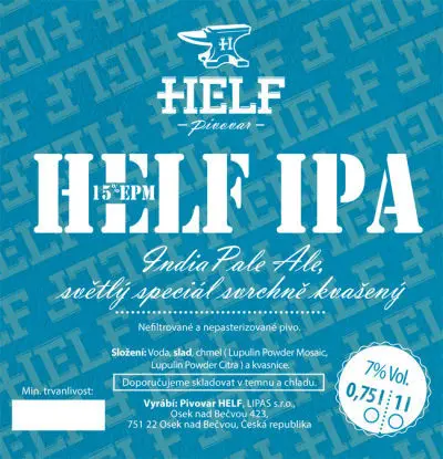 Pivovar Helf IPA 15%
