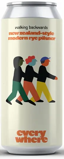 Everywhere Beer walking backwards