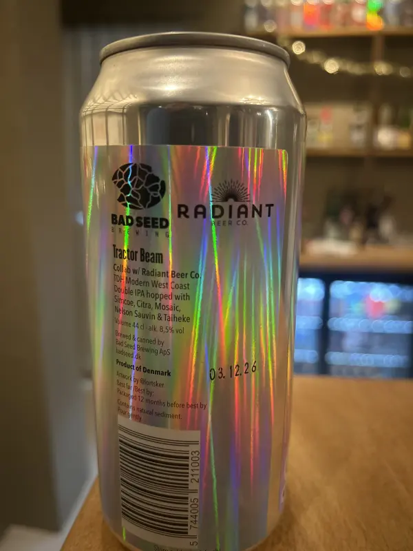 Bad Seed Brewing Tractor Beam