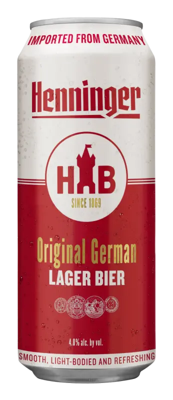 Radeberger Gruppe Henninger Original German Lager Bier