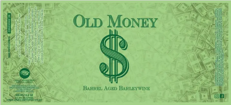 Great Awakening Brewing Company Old Money (2023)