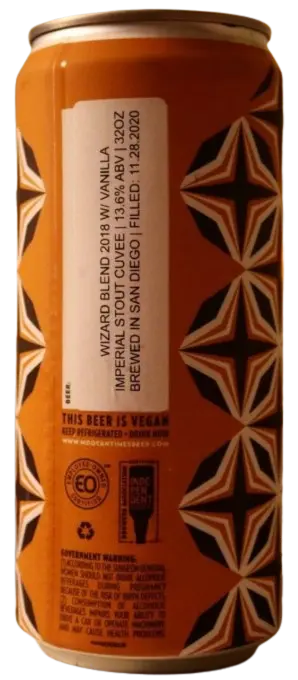 Modern Times Beer Wizard Blend (2018) - Vanilla Beans