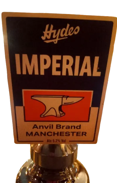 Hydes Brewery Anvil Brand Imperial