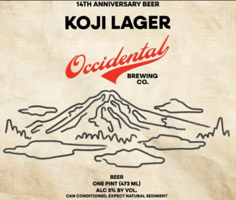 Occidental Brewing Koji Lager