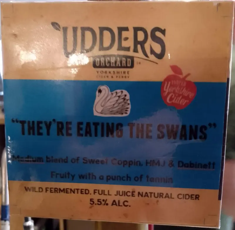 Udders Orchard They're Eating the Swans