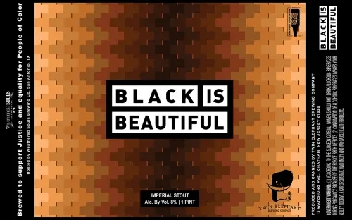 Twin Elephant Brewing Company Black is Beautiful