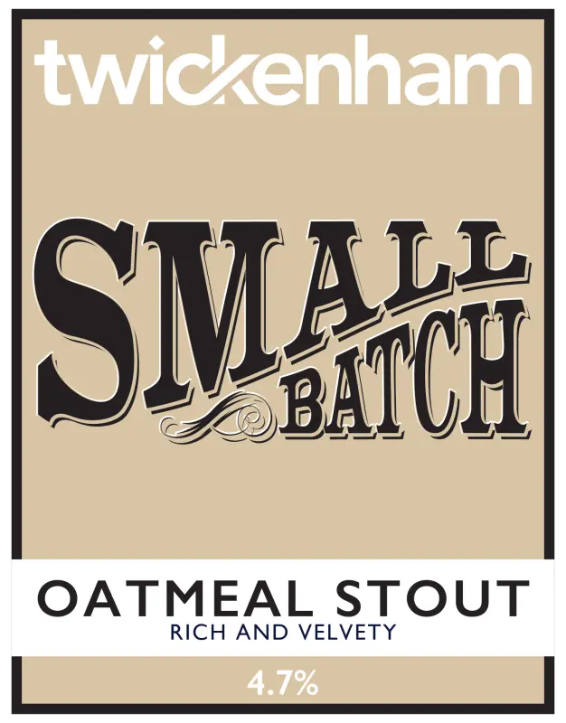 Twickenham Fine Ales Small Batch Stout - Oatmeal