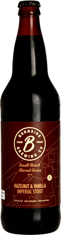Barnside Brewing Co. Hazelnut & Vanilla Imperial Stout