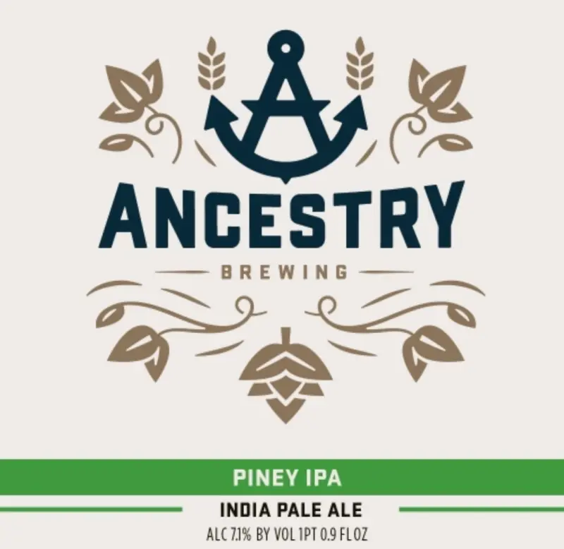 Ancestry Brewing Piney IPA