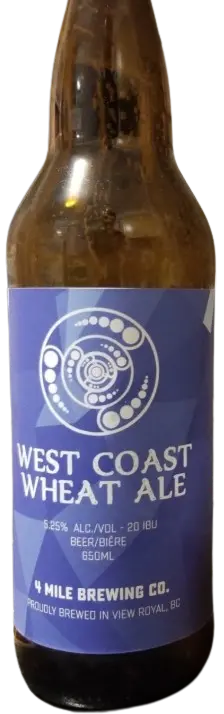 4 Mile Brewing Co. West Coast Wheat Ale