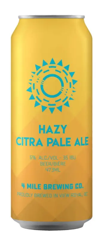 4 Mile Brewing Co. Hazy Citra Pale Ale