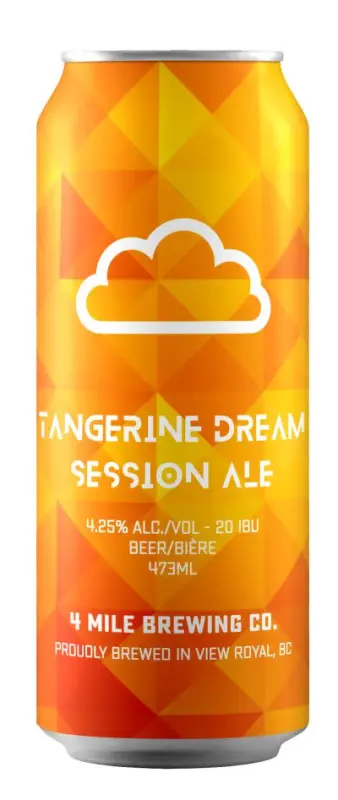 4 Mile Brewing Co. Tangerine Dream Ale