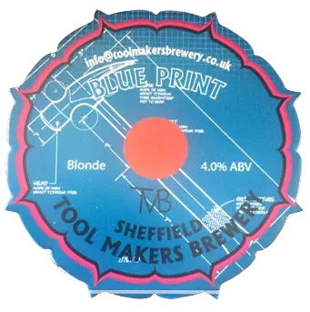 Tool Makers Brewery Blue Print