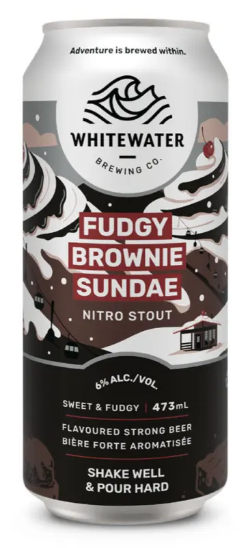 Whitewater Brewing Co. Fudgy Brownie Sundae