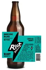 Riot Brewing Co. Barcode Blues ESB