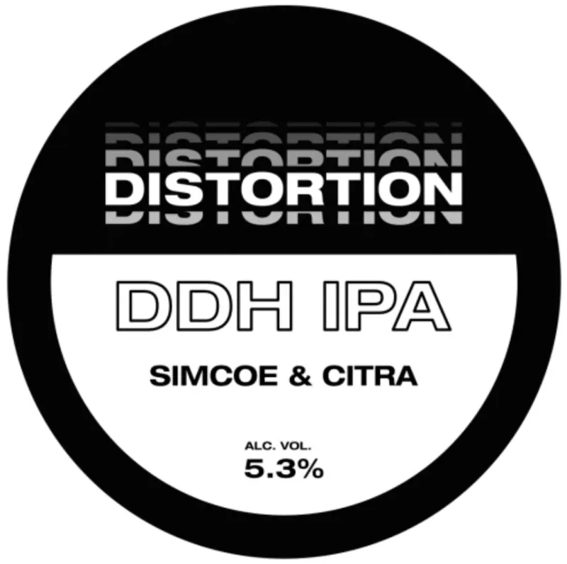 Distortion Brewery DDH IPA (Simcoe & Citra)