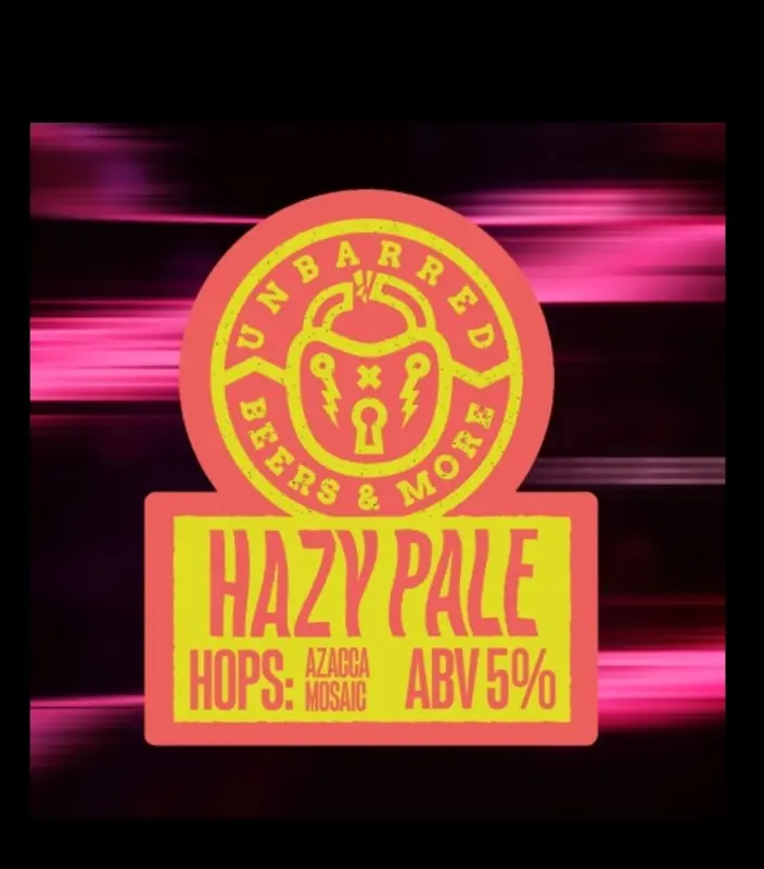 UnBarred Brewery Hazy Pale: Azacca & Mosaic
