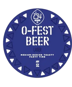 254 Brewing Company O-Fest Beer
